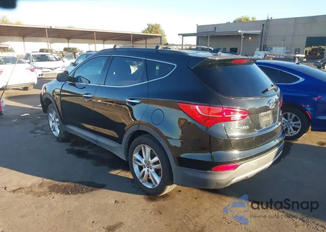 2013 Hyundai Santa Fe Sport 2.0T from USA, damaged, VIN 5XYZU3LA9DG121126